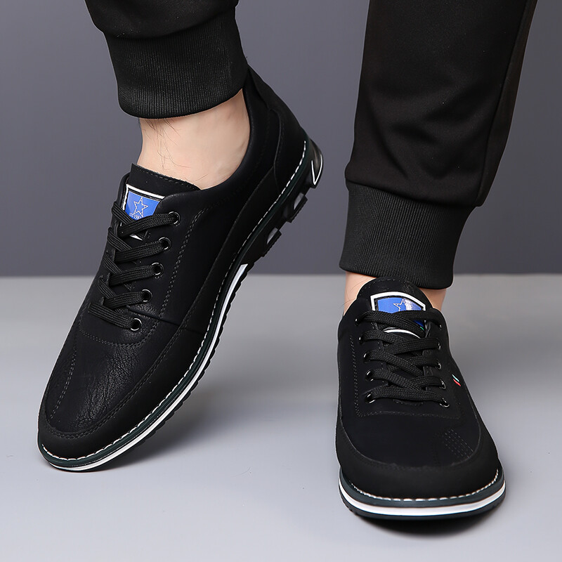 2024. Muške ležerne cipele Tenisice od pu kože Sportske cipele u različitim bojama Prozračna elastična traka za velike veličine Zapatillas Hombre