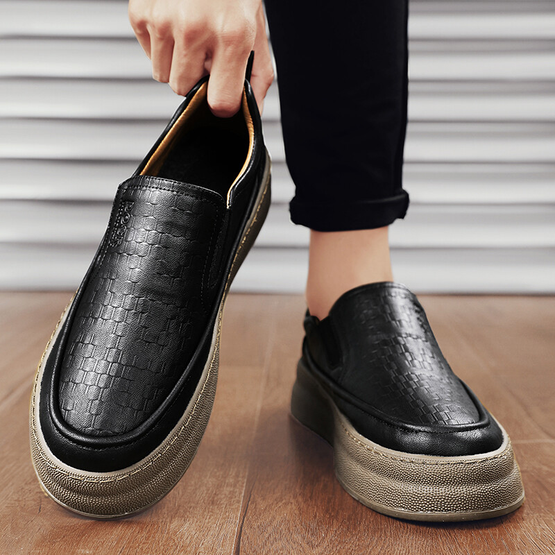 2024. Muške cipele Le Fu Luksuzni brend Poslovna moda za slobodno vrijeme Mokasin ravne cipele Za vožnju Udobne svečane cipele