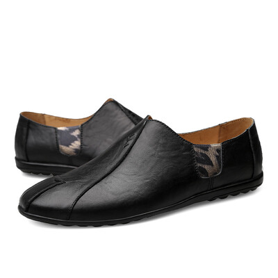 Muške cipele za slobodno vrijeme, svečane cipele Sapato Masculino, cipele veće veličine od prave kože, muške luksuzne mokasinke