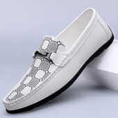 PRAVA KOŽA LUKSUZNE MARKE MUŠKE CIPELE DIZAJNERSKE MOKASINE MOKASINE ODJEĆNE CIPELE SLIP ON VJENČANJE UREDSKE CIPELE ZA ODMAH ZA MUŠKARCA