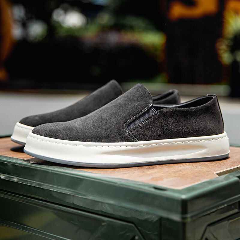 Antilop kožne muške ležerne cipele Ručno izrađene svečane muške natikače Mokasine Prozračne natikače Muška cipela za čamac Obuća za vožnju na otvorenom