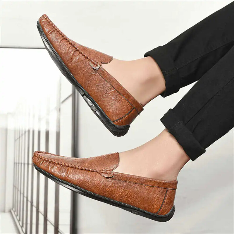 Mocassin Jesenske cipele Muškarci Veličina 47 Ležerne muške dizajnerske tenisice Golf vježbač Sport Pas Cher Jeftinije Promocija u ponudama