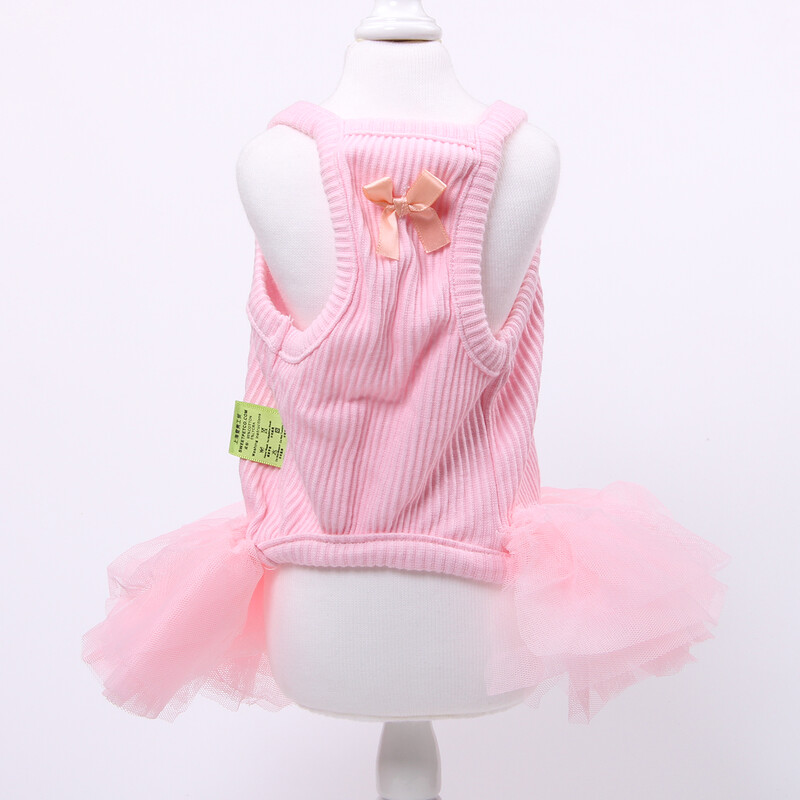 Printsessi koera kassi kleit Tutu kaelakee disain lemmiklooma kutsika seelik kevad/suvi riided komplekt 5 suurust 2 värvi