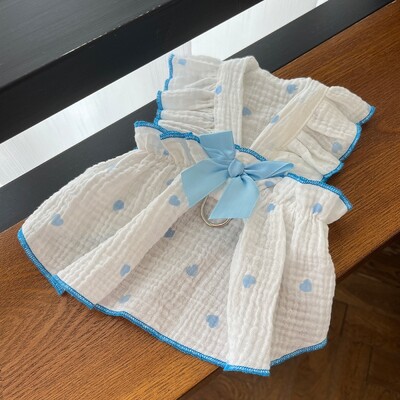 Pas Jagoda Haljina Štene Ljetna odjeća Luksuzna pseća suknja Odjeća za pse Mašne Tregeri za pse Chihuahua Bichon Kostim za pse za djevojčice