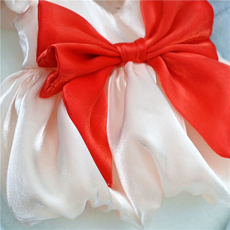 Suvine lemmikloomakoerakleit Luksuslik koerte pärlprintsessi seelikud Lemmikloomariided väikestele keskmistele koertele Kassidele Seelik Koerte pulmakleitid