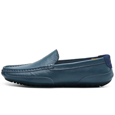 Kožna muška obuća Luksuzne trendi 2024. Ležerne svečane mokasine Muške mokasine Talijanske crne muške cipele za vožnju Tenisice