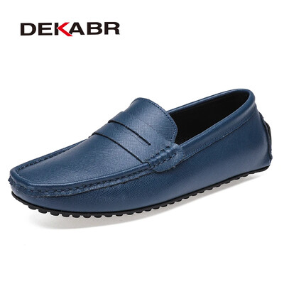 DEKABR Loafers Cipele Muške modne cipele Novo proljeće Udobne muške ravne mokasine Klasične originalne kožne muške cipele za slobodno vrijeme