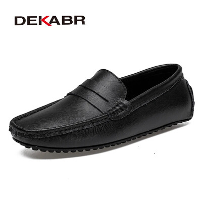 DEKABR Loafers Cipele Muške modne cipele Novo proljeće Udobne muške ravne mokasine Klasične originalne kožne muške cipele za slobodno vrijeme