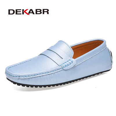 DEKABR Loafers Cipele Muške modne cipele Novo proljeće Udobne muške ravne mokasine Klasične originalne kožne muške cipele za slobodno vrijeme