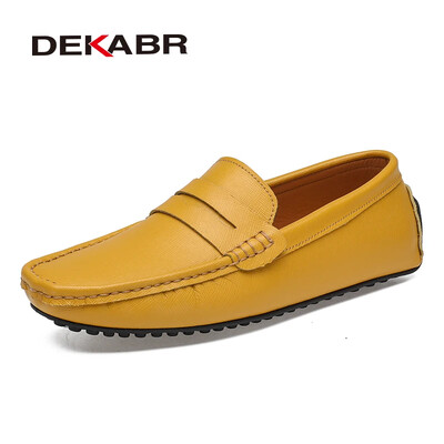 DEKABR Loafers Cipele Muške modne cipele Novo proljeće Udobne muške ravne mokasine Klasične originalne kožne muške cipele za slobodno vrijeme