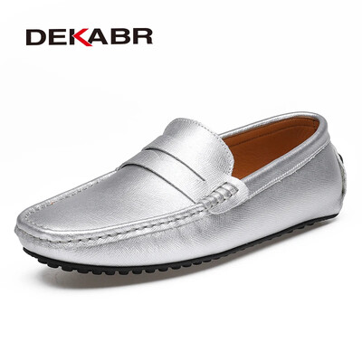 DEKABR Loafers Cipele Muške modne cipele Novo proljeće Udobne muške ravne mokasine Klasične originalne kožne muške cipele za slobodno vrijeme