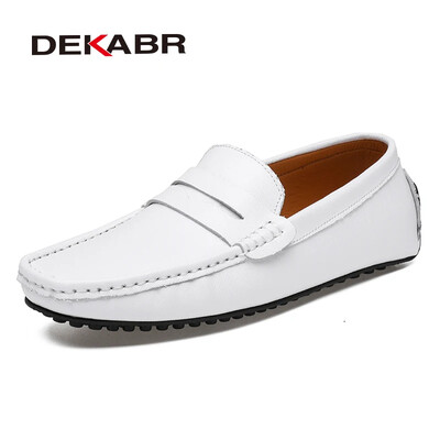 DEKABR Loafers Cipele Muške modne cipele Novo proljeće Udobne muške ravne mokasine Klasične originalne kožne muške cipele za slobodno vrijeme