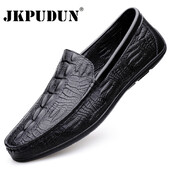 Itaalia vabaajajalatsid Meeste jalatsid Nahk bränd Meeste Loafers Kingad Slip on Business Mokassiinid Hingavad meeste sõidujalatsid Tenis Masculino