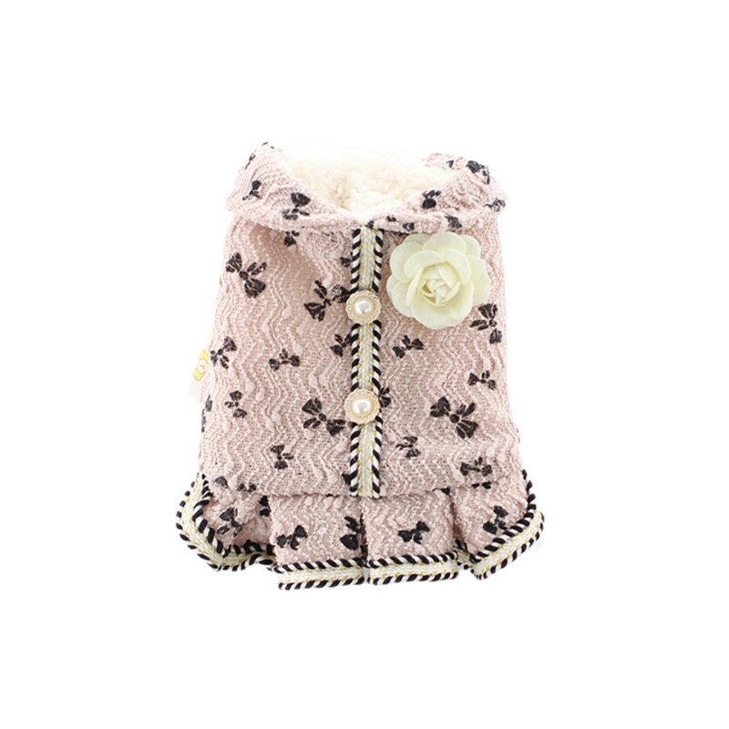 Mačka Pas Haljina Zimska Doggie Puppy Suknja Kostim Princeze Odjeća Topla Pse Odjeća Kaput Odjeća Yorkshire Pomeranian