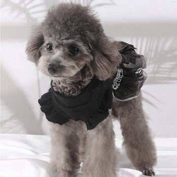 Ρούχα Puppy Pretty Big με φιόγκο και κόμπο Puppy Clothes Anti-friction Dog Dress فستا فساتين 드레스