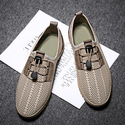 Ljeto 2024. Prozračne ležerne muške cipele Poslovne mrežaste svečane cipele Muške tenisice Meke ravne cipele Vruća rasprodaja Ljetne ležerne cipele Mokasine