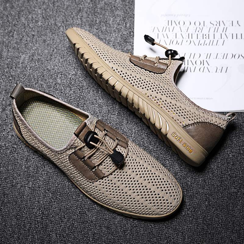 Ljeto 2024. Prozračne ležerne muške cipele Poslovne mrežaste svečane cipele Muške tenisice Meke ravne cipele Vruća rasprodaja Ljetne ležerne cipele Mokasine