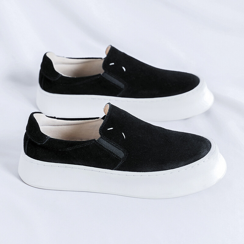 Muške mokasine od brušene kože Modne jednostavne cipele za čamac Ručno rađene ležerne muške cipele za vožnju u slobodno vrijeme Obuća za šetnju Mokasine