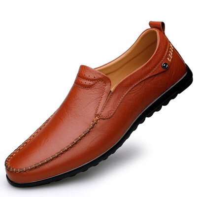 Luksusbränd Mood Meeste vabaaja nahast kingad Mugavad meeste kontorijalatsid Lihtsad meeste pulmakleidikingad õues käimise kingad