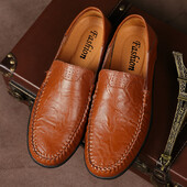 Muške mokasine Kožne cipele za muškarce Ležerne cipele Mokasine Prozračne tenisice Muške cipele za vožnju Udobne ravne cipele