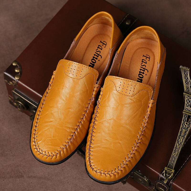 Muške mokasine Kožne cipele za muškarce Ležerne cipele Mokasine Prozračne tenisice Muške cipele za vožnju Udobne ravne cipele