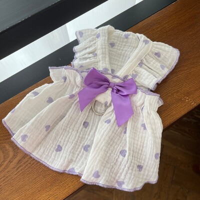 Haljina za ljubimce Jagoda Ljetna odjeća za pse Luksuzni prsluk za pse Suknja s tregerima Košulja za hlađenje psa Bichon Chihuahua Odjeća za pse