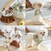 Slatka odjeća za pse Ljetna prozračna ljupka odjeća za mačke za mačke Ragdoll Puppy Yorkshire Male mačke Odjeća za pse Odjeća za kućne ljubimce