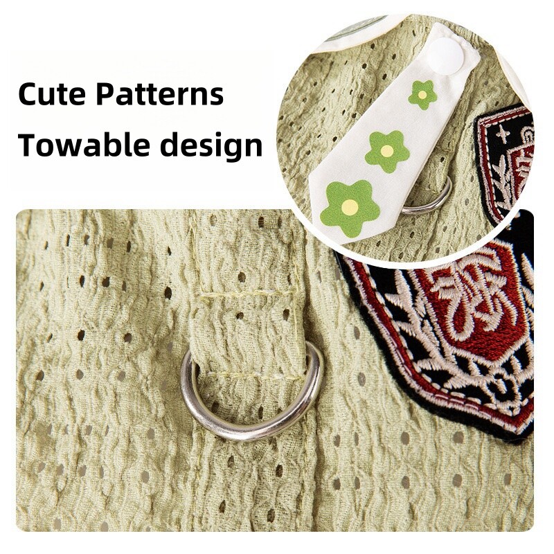 Slatka odjeća za pse Ljetna prozračna ljupka odjeća za mačke za mačke Ragdoll Puppy Yorkshire Male mačke Odjeća za pse Odjeća za kućne ljubimce