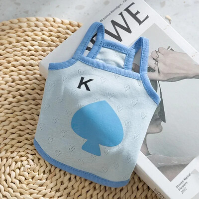 Καλοκαιρινό φόρεμα σκυλιών για μικρά σκυλιά Πολυτελή ρούχα Chihuahua Γαλλικό μπουλντόγκ Bichon Στολή για κατοικίδια Φούστα για κουτάβι γιλέκο