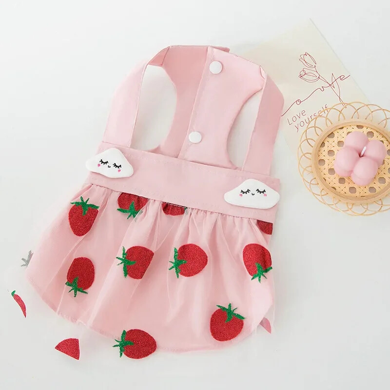 Ljetna haljina za pse za male pse Luksuzna odjeća Chihuahua Francuski buldog Bichon Kostim Odjeća za kućne ljubimce Prsluk Puppy Suknja