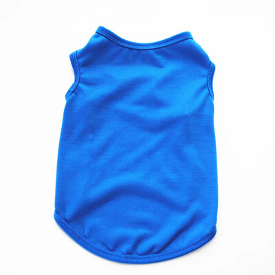 Ρούχα για σκύλους κατοικίδιων ζώων Βαμβακερό μονόχρωμο λεπτό γιλέκο σκύλου για μικρούς μεσαίους μεγάλους σκύλους Αναπνεύσιμο, ελαστικό και μειώνει την τριχόπτωση Στολή σκύλου