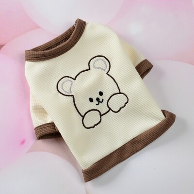 Pseća majica za srednje pse Odjeća Haljina za male pse Djevojčica Dječak Štene Prozračni mekani kostim za pse za kućne ljubimce Mačke