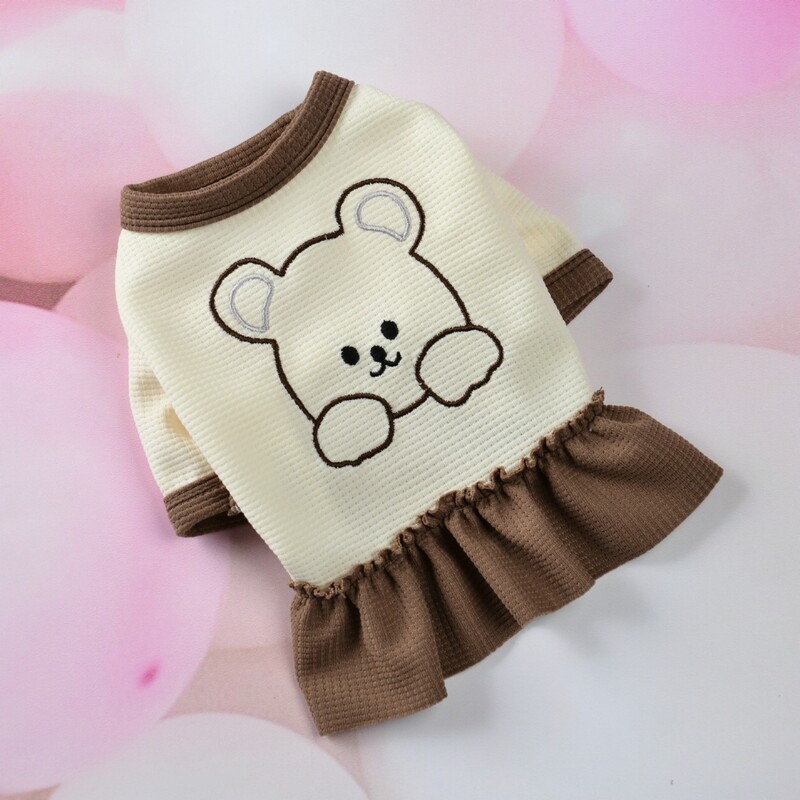 Pseća majica za srednje pse Odjeća Haljina za male pse Djevojčica Dječak Štene Prozračni mekani kostim za pse za kućne ljubimce Mačke