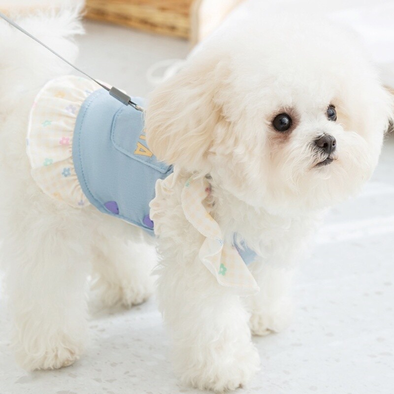 Luksuzna suknja za pse Traper haljina za kućne ljubimce za malog psa Slatki psić Suknja princeze Modna haljina za mačke Haljina s rukavima za ljubimce Odjeća za pse