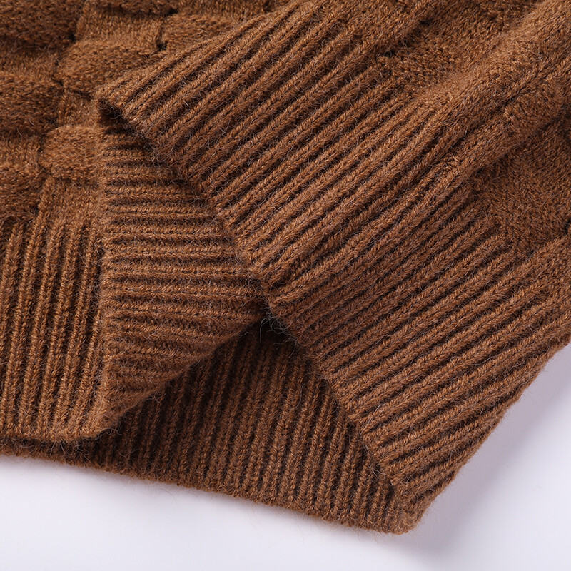 Muški retro vintage vuneni pleteni prsluk bez rukava s V izrezom Basic za jesen zima pulover muška odjeća 00087