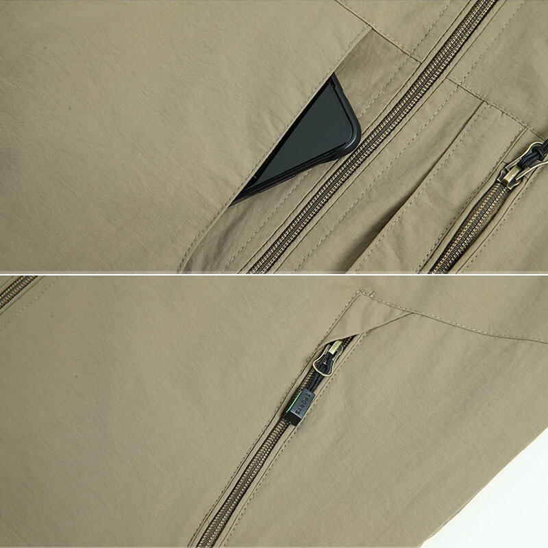 Muški ljetni prsluk za rad na otvorenom, proljetni taktički prsluk s više džepova, velike veličine M-6XL, muške jakne bez rukava za planinarenje i ribolov