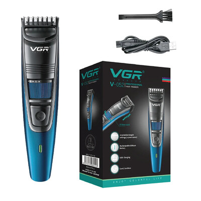 0,5-10 mm podesivi trimer za bradu i kosu za muškarce Bežični aparat za šišanje s strništima Električni punjivi šišanje na litijsku bateriju