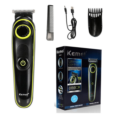 Kemei всичко в едно тример за коса за мъже електрическа машинка за подстригване на брада бръснене електрическа машина за подстригване на тяло тример за вежди нос ухо лице