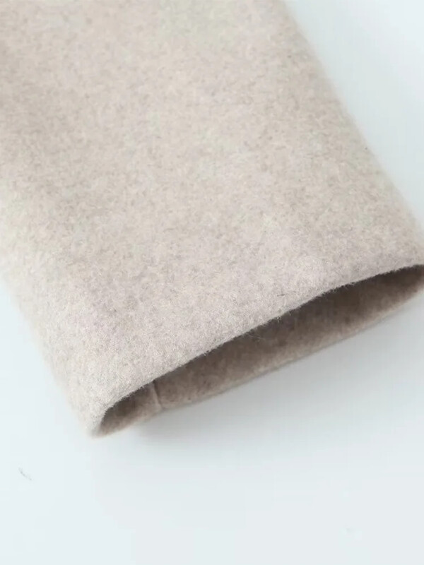 Willshela naiste mood, soliidsed lahtise õmblusega pikad mantlid vintage V-kaelusega täisvarrukatega Naiste šikid naisterõivad