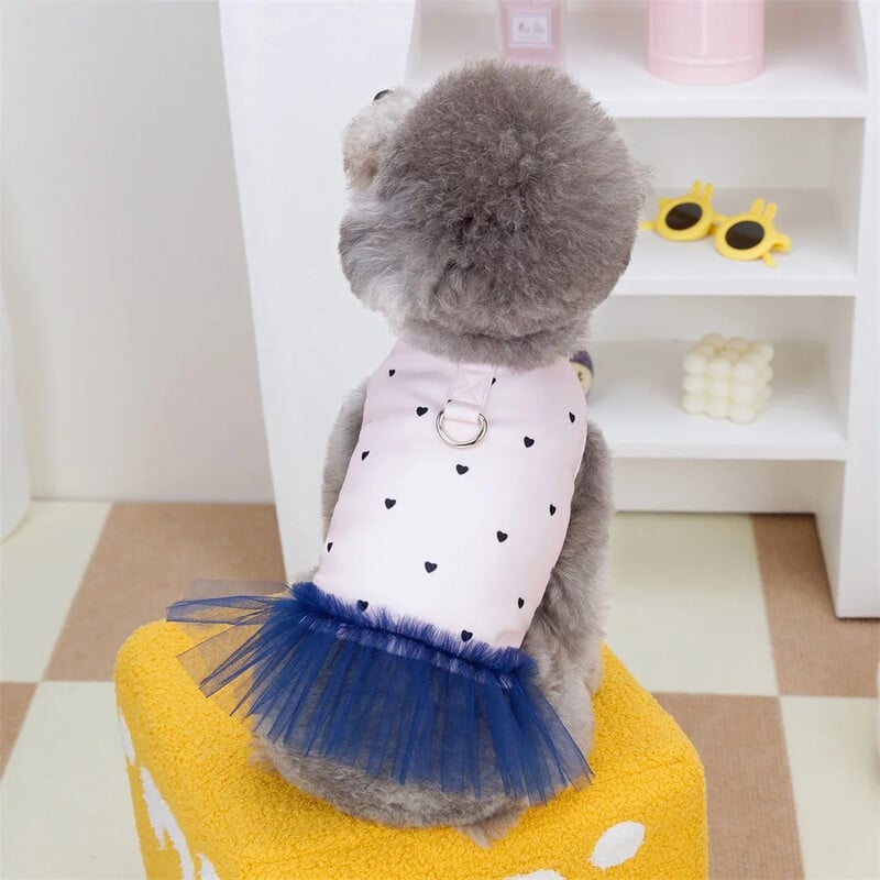Kostim za slatke ljubimce Odjeća Mačka Pas Princeza Haljine Puppy Tutu Suknja Mrežasta Odjeća za malog psa Proljeće Ljeto