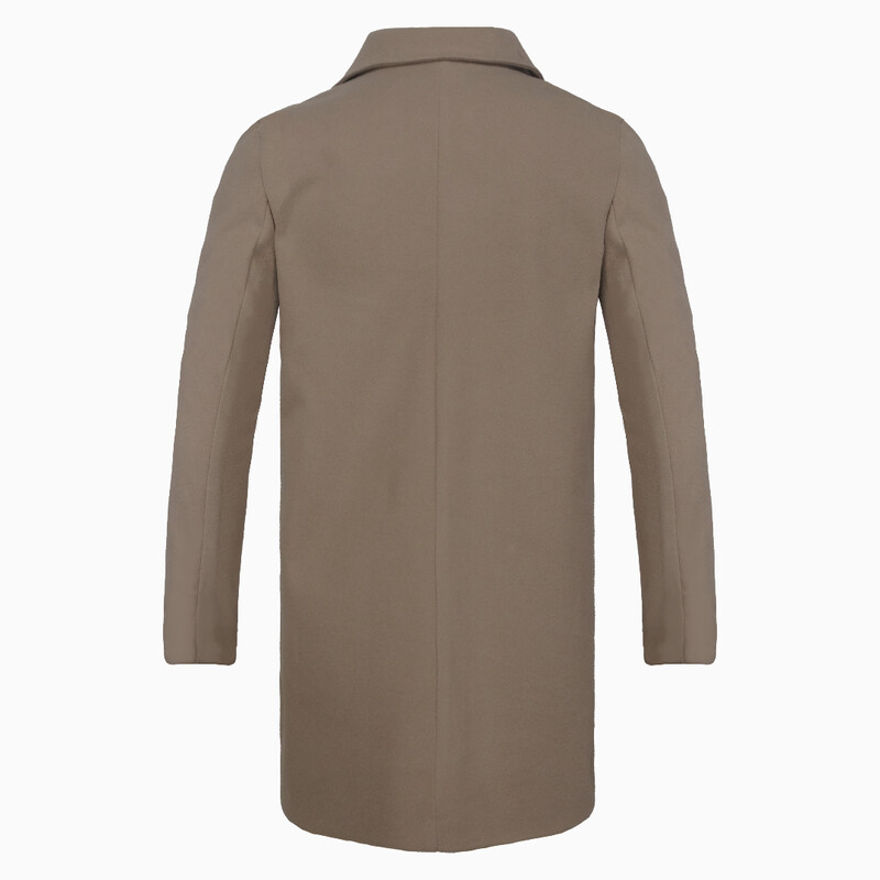 Zimske ženske jakne Mješavina vune s džepovima Gornja odjeća Kaputi s pamučnom postavom od tvida za žene Ležerna odjeća na rever Široka ulična odjeća S-3XL