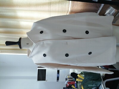 Elegantni vuneni ženski kaputi Opušteni, ležerni, s dvostrukim kopčanjem, stojećim ovratnikom, Kratka jakna 2024. Jesenski zimski kaput Ženska gornja odjeća za putovanje na posao