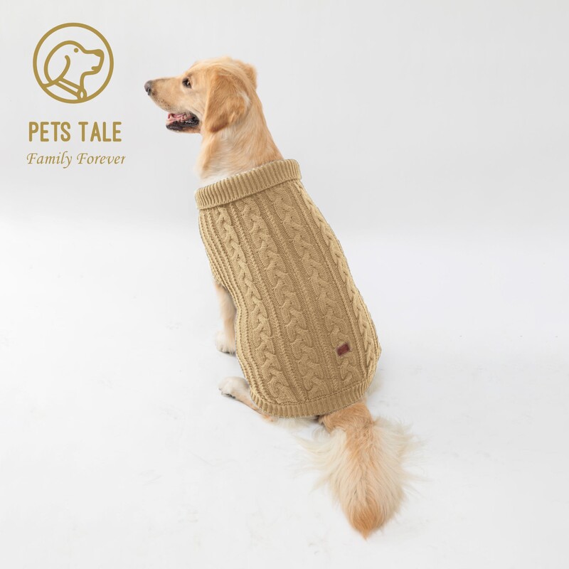 Ugodan pleteni pulover za kućne ljubimce za zimu - Neka vaš pas bude topao i moderan