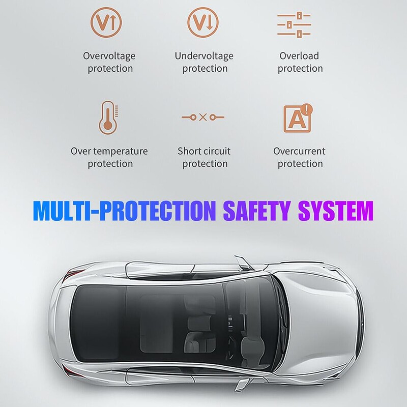 Autolaadija pikendus sigaretisüütaja adapteri pistikupesa jaotur 2 USB 1 PD pordid voltimõõtja 12 V/24 V automaatne väljalaskeava Kiirlaadimine
