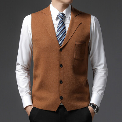 4. tase super nühkimisvastane tippklassi pleuche, uus sügisene reväär Moebränd kudum kardigan vabaaja Korea kampsun, vest varrukateta