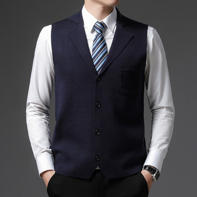 4. tase super nühkimisvastane tippklassi pleuche, uus sügisene reväär Moebränd kudum kardigan vabaaja Korea kampsun, vest varrukateta