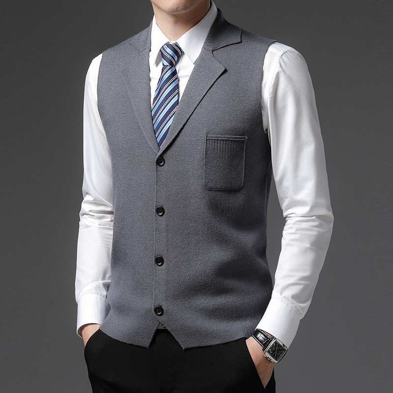 4. tase super nühkimisvastane tippklassi pleuche, uus sügisene reväär Moebränd kudum kardigan vabaaja Korea kampsun, vest varrukateta