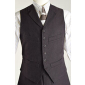 2024 Vestă pentru bărbați, de culoare solidă, ocazională simplă, fără mâneci, pentru costume pentru bărbați, vestă de vară pentru bărbați, vestă formală pentru bărbați, negru