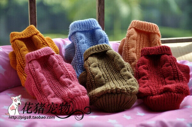 Teacup Yorkie Kaput Mačka Odjeća za mačiće Topli džemper Pulover za pse Psi Pletena odjeća Zima za pse Topla odjeća za kućne ljubimce Xsmall XXXS XXS