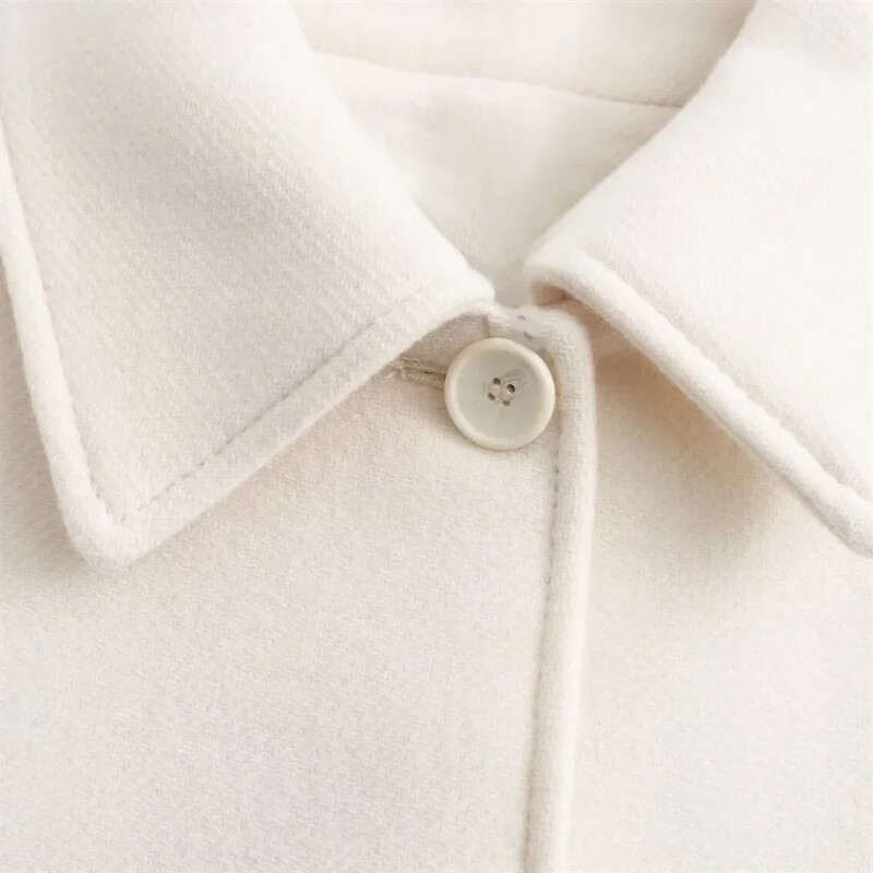 UNIZERA 2024 kevad uus naiste vabaaja mitmekülgne väike aromaatne stiilis klappkraega pikkade varrukatega lühike segatud mantel